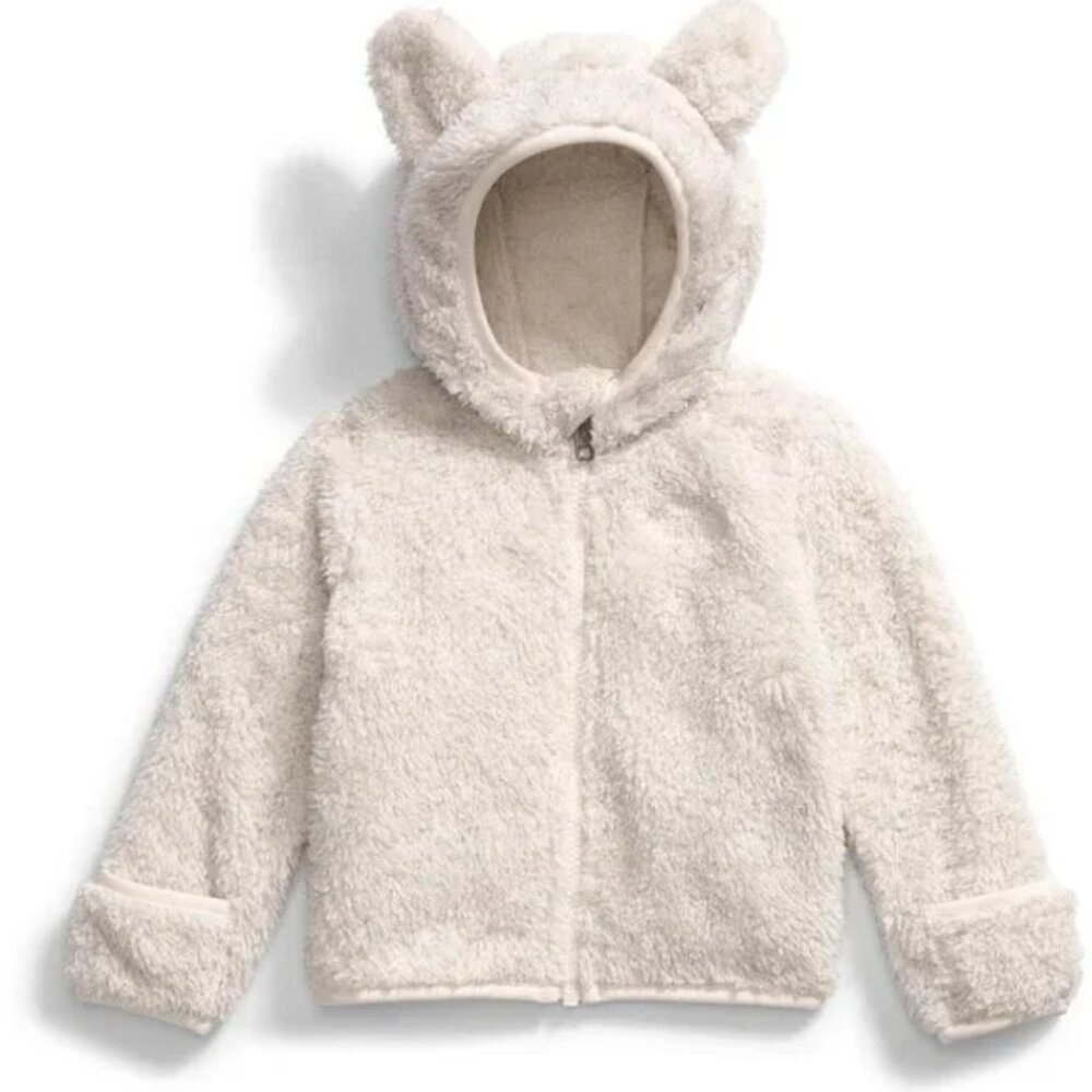 The North Face Baby Off-White Campshire Full-Zip Hoodie - White Dune 3-6m